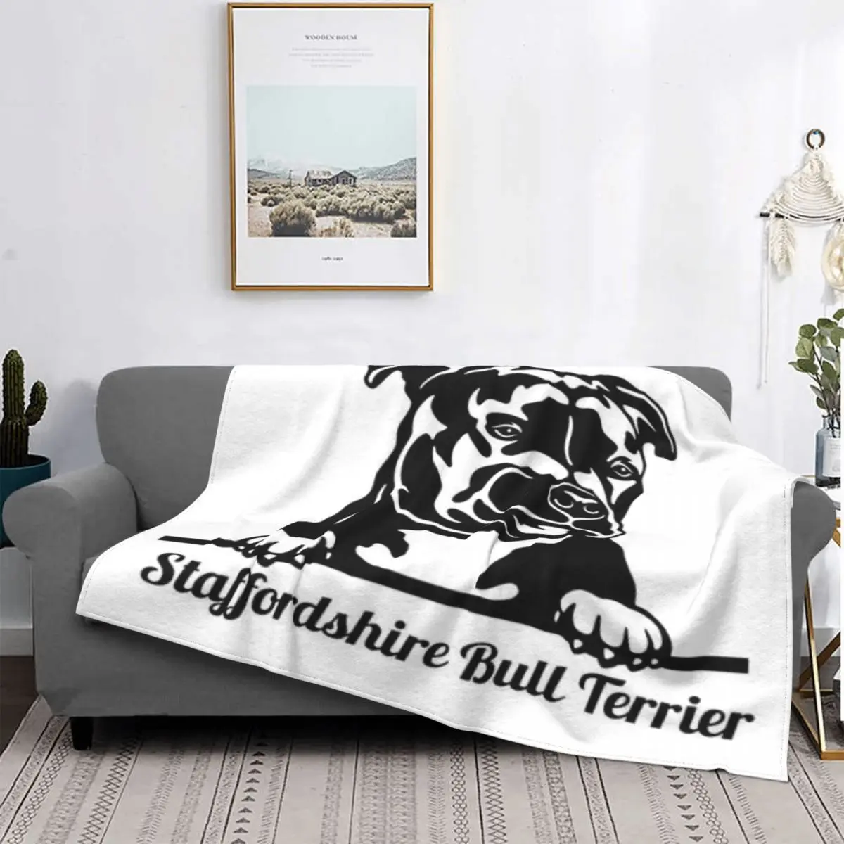 

Staffordshire Bull 2116 Blanket Bedspread Bed Plaid Mexican Blanket Pillow And Blanket Cheap Bed Quilts