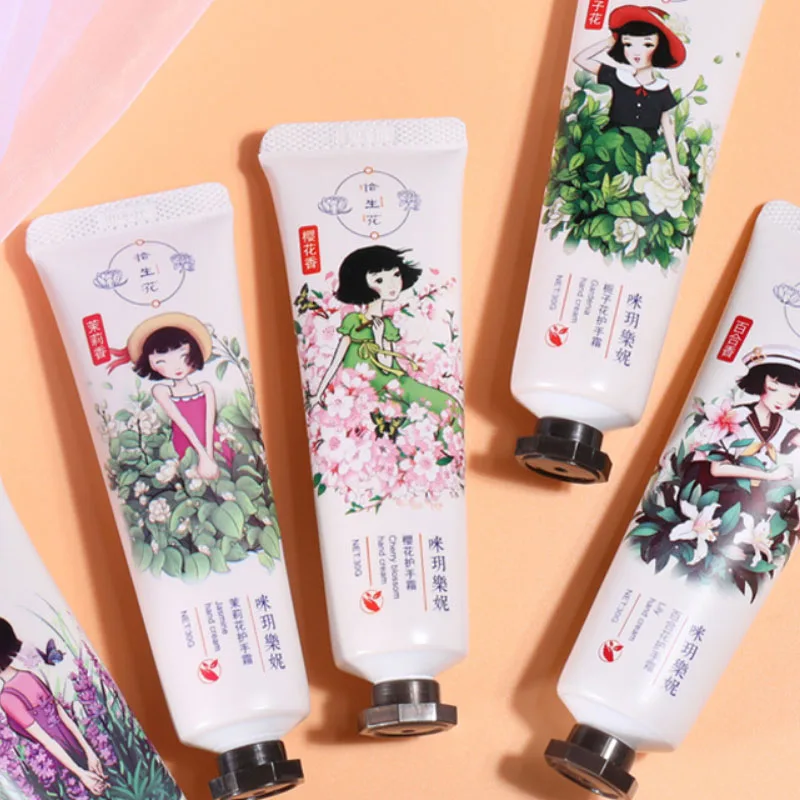 Natural Plant Extract Rose Lavender Lily Taste Cute Drawing 