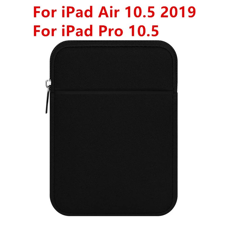 Black 10.5 Для iPad 9,7 чехол для планшета Чехол-карман для iPad Air 2/1 Pro 10,5 Pro 11 Mini 4 Обложка для iPad Air 10,5 10,2 Coque - Цвет: Black 10.5