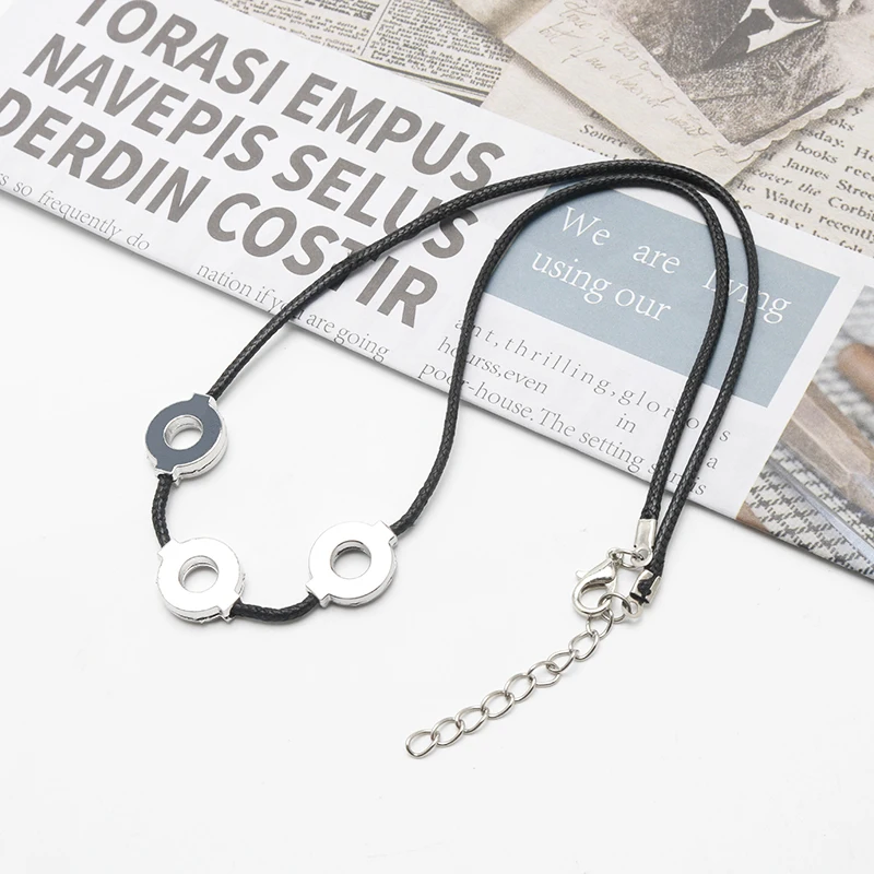 Японское аниме косплей ожерелье с кулоном Учиха Итачи аксессуары для костюмов