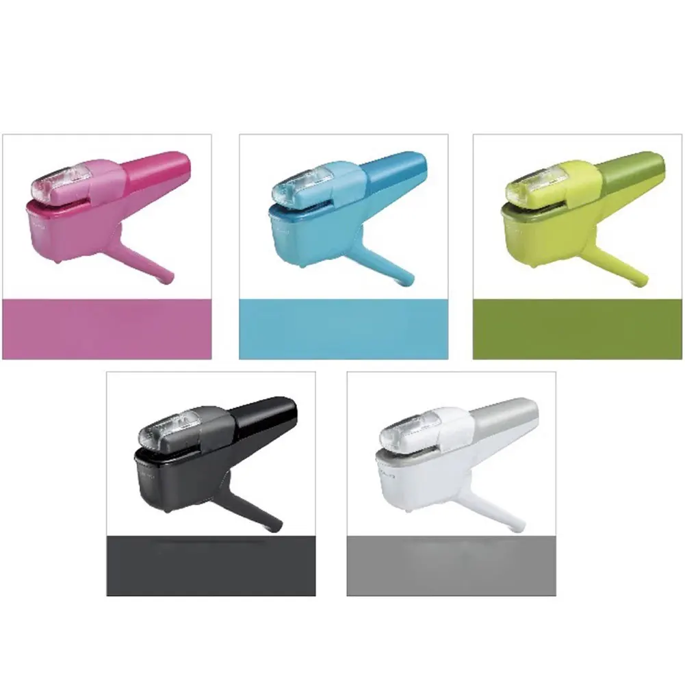 Creative Hot Mini Stapler Safe Staple Free Stapler Office Paper binding Stapleless Stapler Without Staple Office Student