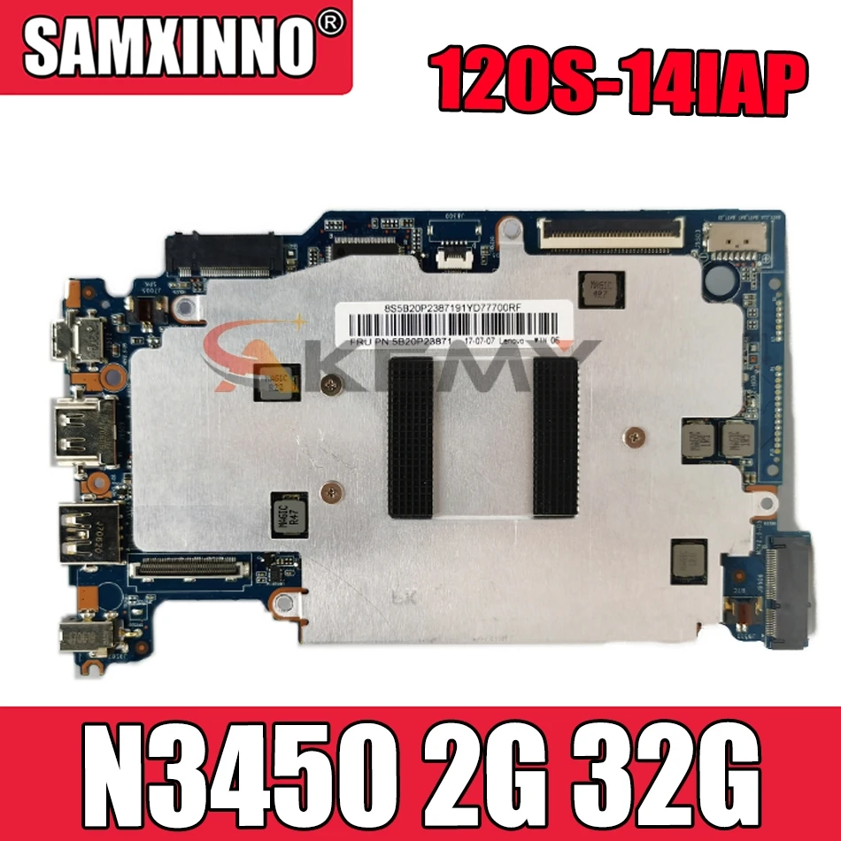 

5B20Q55394 System Boar N3450 2G 32G Genuine for Lenovo IdeaPad 120S-14IAP Motherboard
