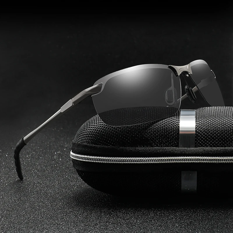 

2020 New Driving Polaroid Sun Glasses Metal Frame Sports Fishing Sunglasses Men Polarized Driver Stylish Retro UV400 Goggles
