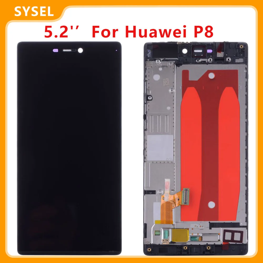 5 2 ''для Huawei P8 GRA-L09 GRA-UL00/-UL10 CL10 ЖК-дисплей экран дигитайзер Сенсорная панель