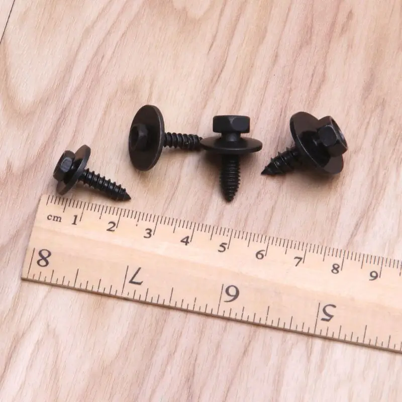 

10PCS Universal Hex Screws Self Tapping Tapper Screw for Various Car Vehicle Kit Dropshipping