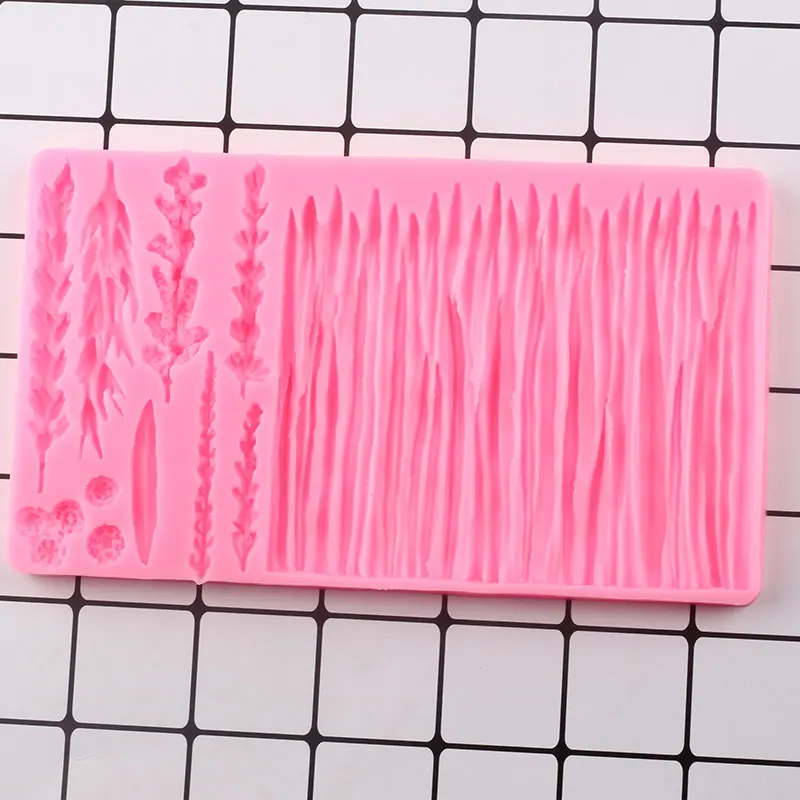 Силиконовая форма в виде дикого луга лаванды торта фотоформы инструменты для