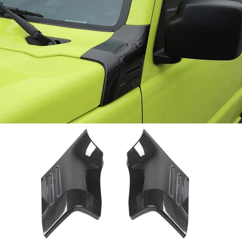 

Car Stickers Engine Cover Angle Hood Decal Cover Trim Accessories for Suzuki Jimny 2019 2020