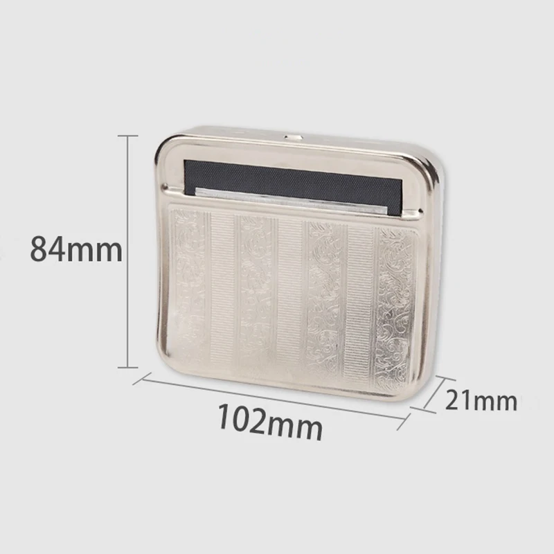 

Rolling Machine Smoking Accessories Automatic Rolling Box Adjustable Fall Resistant Compressive Metal Alloy Case Quick Release