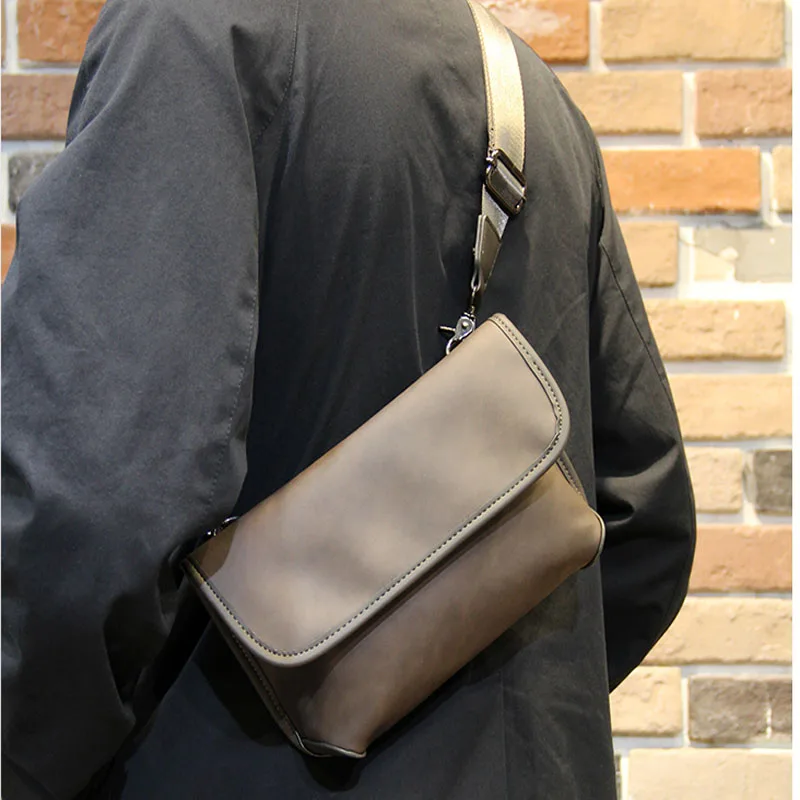 

2021 Vintage Genuine Leather Messenger Bag men Leather Shoulder Bag Men Crossbody Bag male Casual Sling Leisure Bag