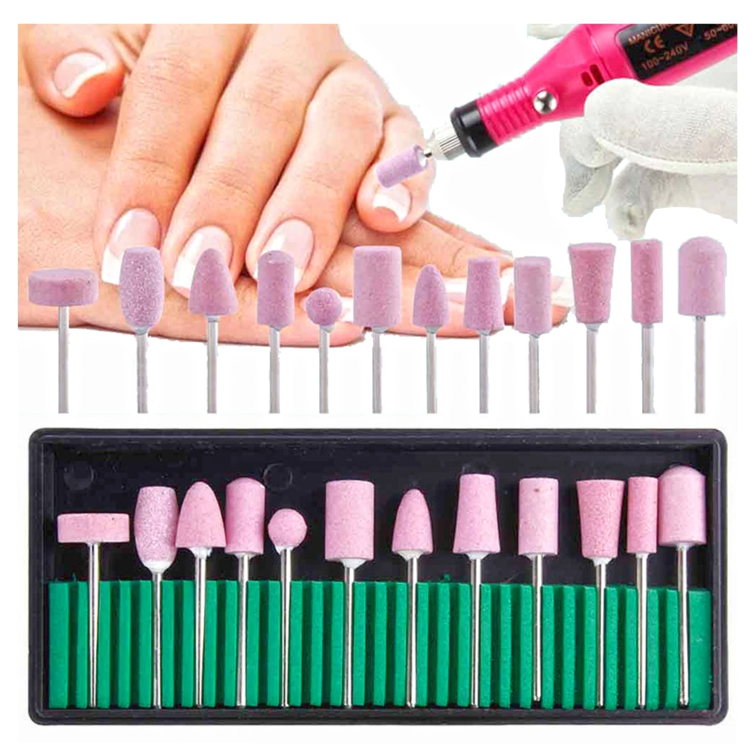 

Professional electric nail polishing machine, Pedicure Machine, slotting machine, nail file, polishing equipment 20000 rpm