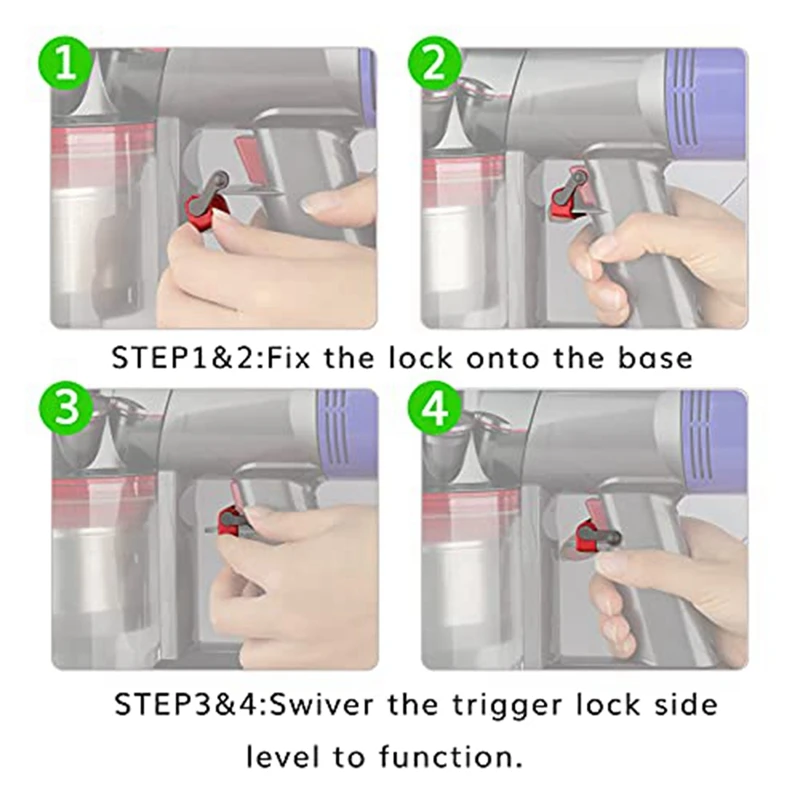Удлинительный шланг и замок триггера для Dyson-гибкий держатель переключателя