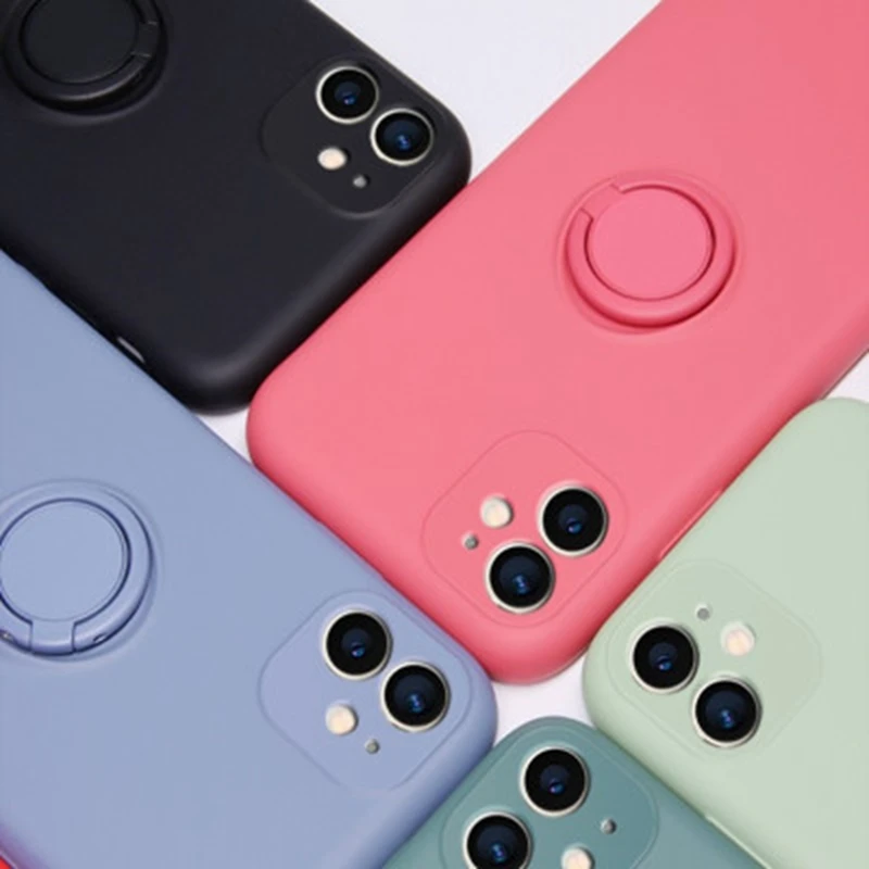 Роскошный мягкий чехол из жидкого силикона для iPhone SE 2020 12 11 Pro Max X XS XR тонкий