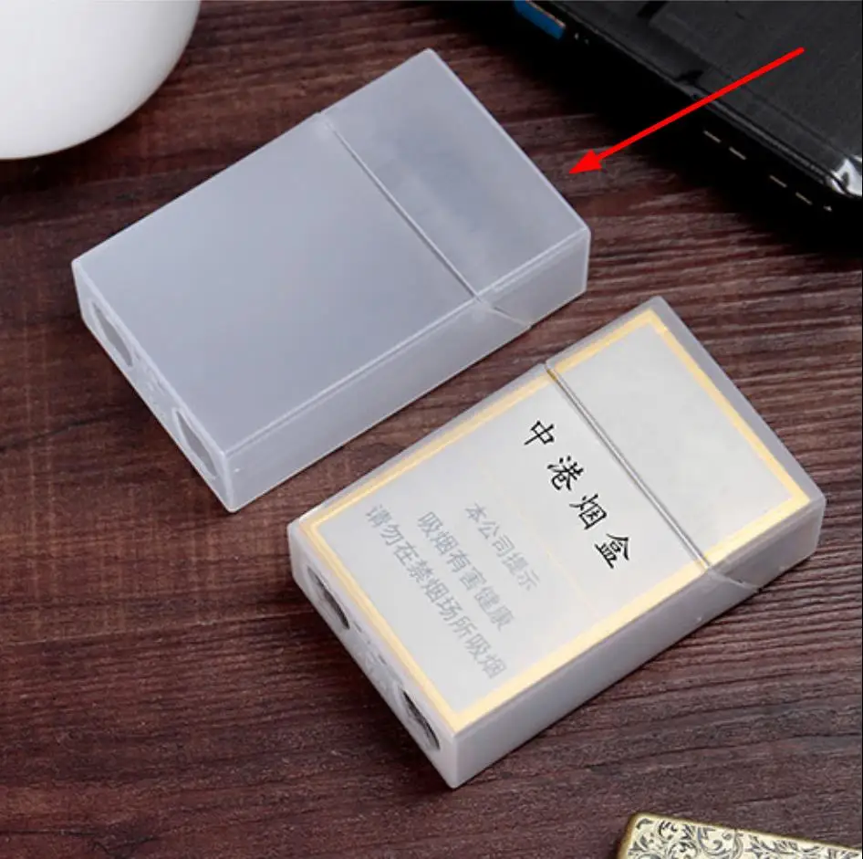 

5pcs/set Cigarette Boxes Prevent Squeezing Sweatproof Fashion Cigarette Protection Box Gift (Does Not Contain Cigarettes) E0956