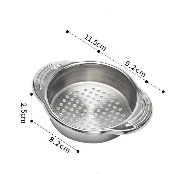 

Stainless Steel Food Can Strainer Sieve Tuna Press Lid Oil Remover Drainer Can Water Filter Colander Kitchen Tool Home Gadget