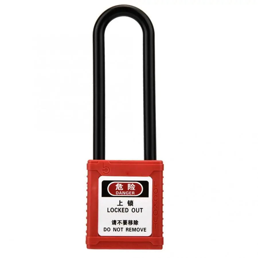 Изолированный навесной замок serrure промышленный безопасный длинный