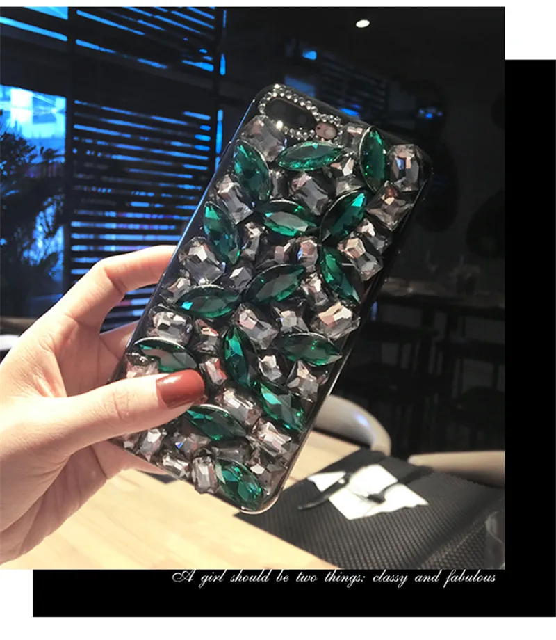 XSMYiss Bling милый Кристалл Бриллианты Стразы 3D Камни Блестящий чехол для телефона