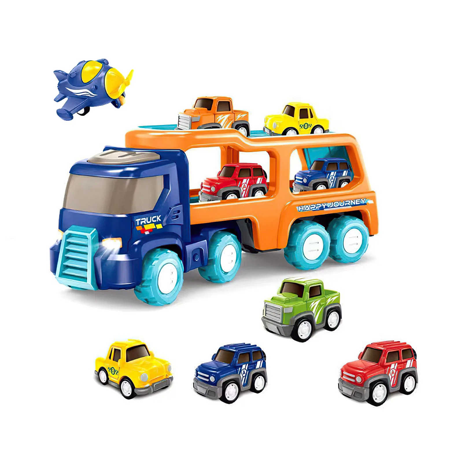 Детская Автомобильная игрушка грузовик для перевозки игрушек Ассорти