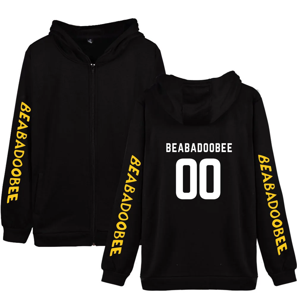 

Cross-Border New Beabadoobee Song Hand 2D Printed Spring and Autumn Zip
