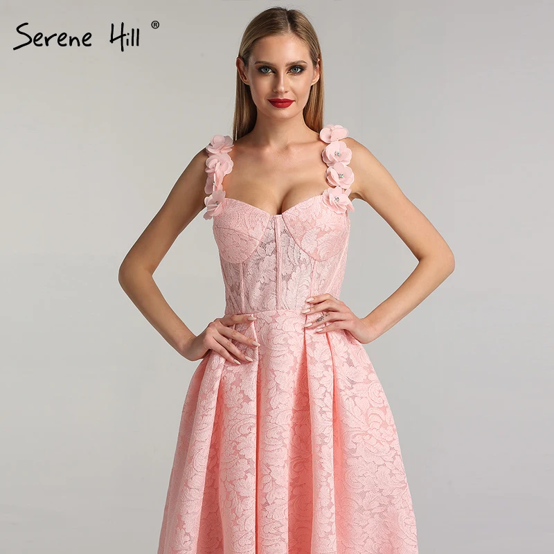 Дубай розовый без рукавов сексуальные платья выпускного вечера дизайн 2021 Цветы