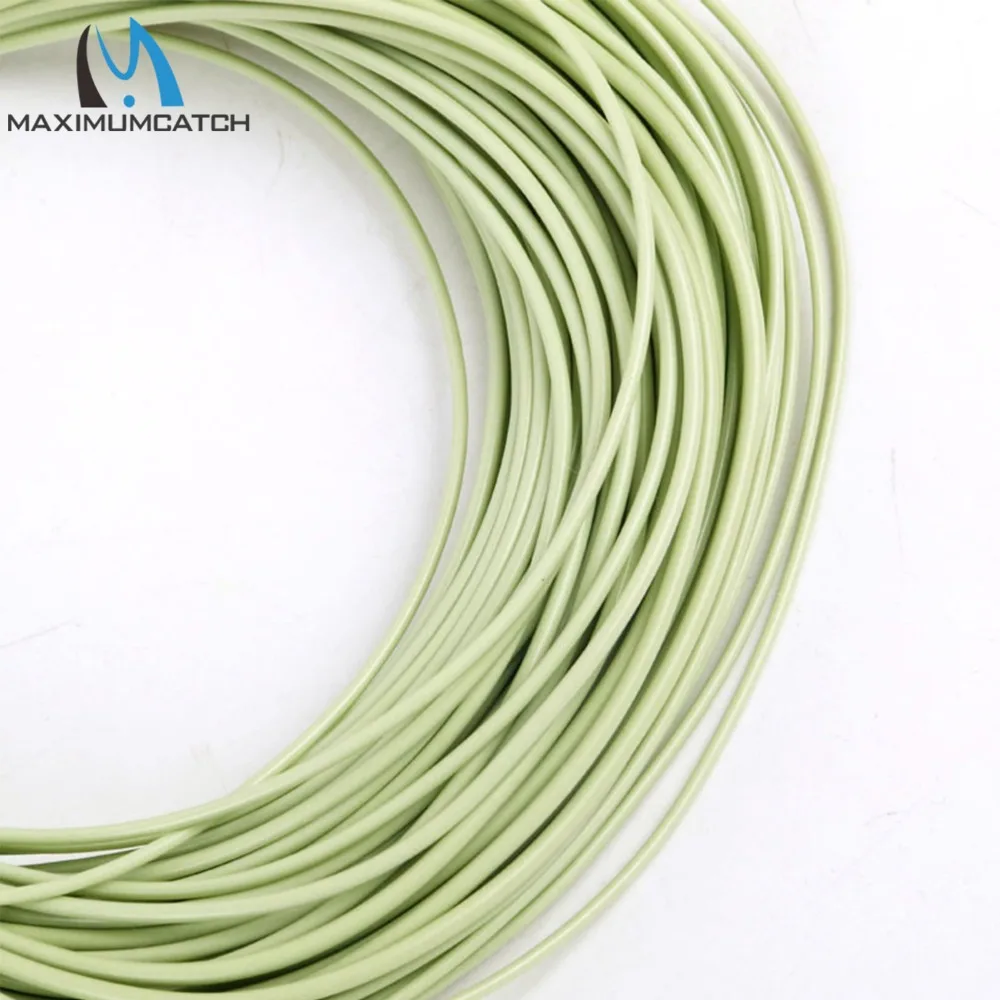 Maximumcatch Real Tarpon Fly Fishing Line Вес вперед плавающий Fly Lline с сварными петлями