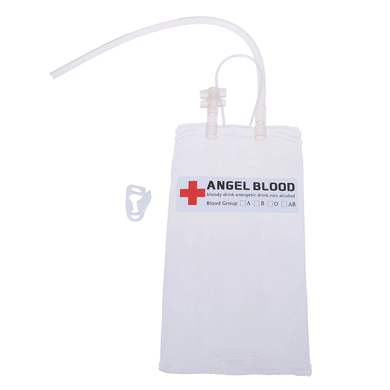 500 мл Хэллоуин реквизит контейнер для напитков в виде крови пакет питья