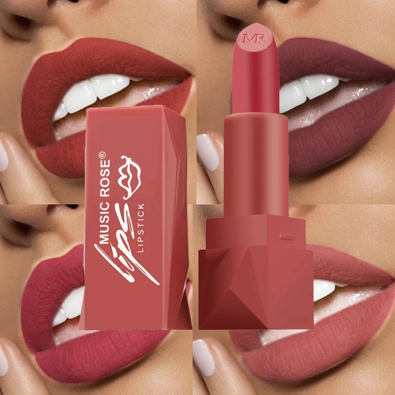 Новинка 6 цветов Матовая бархатная помада макияж Пигмент для губ Batom mate