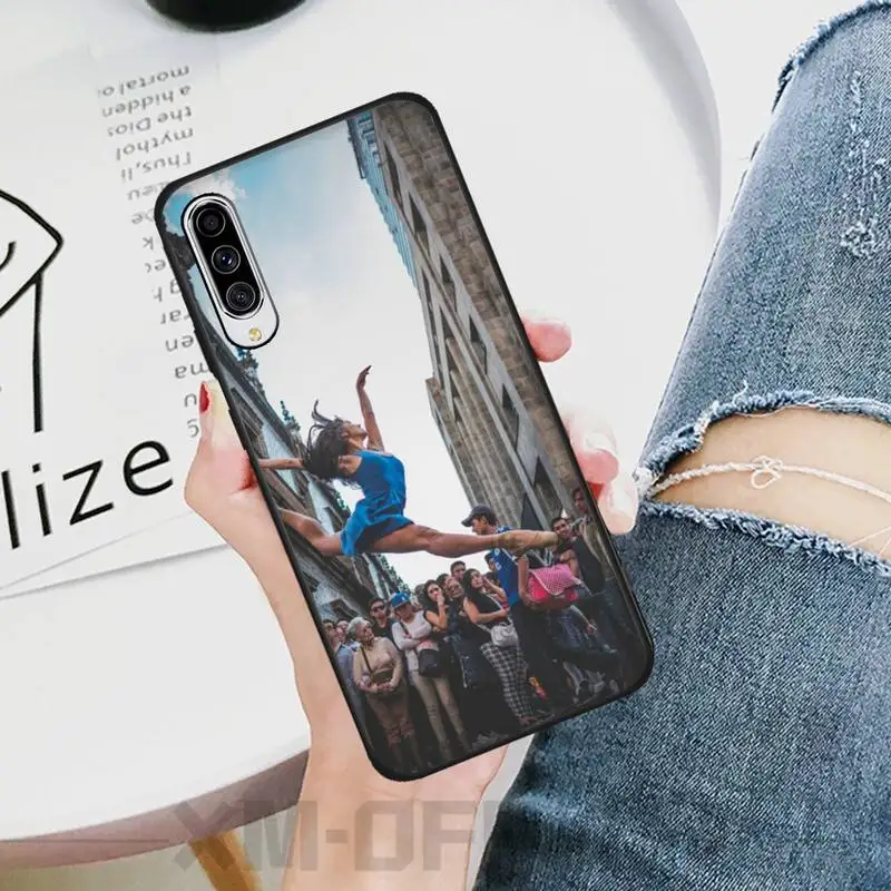 HaNismt балетное платье для танцев мягкий чехол задней панели мобильного телефона