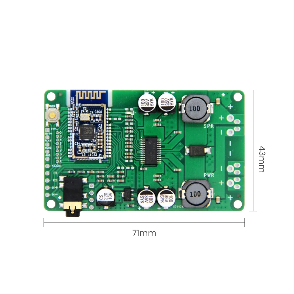 AIYIMA TPA3110 Bluetooth 5 0 усилитель платы 30 Вт моно звук Amplificador TWS AUX Sup порт вызова Серийный
