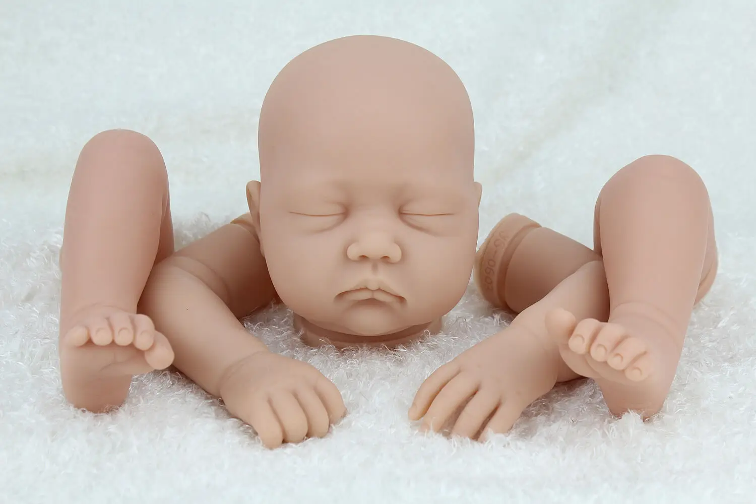 Комплект для новорожденных мягкая виниловая голова 3/4 дужки и ноги 22 дюйма