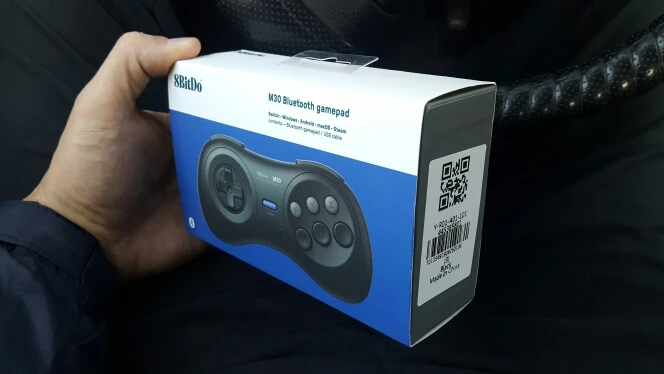 Беспроводной контроллер 8bitdo M30 для Sega Genesis Mega Drive Style Nintendo Switch PC MAC Steam Games