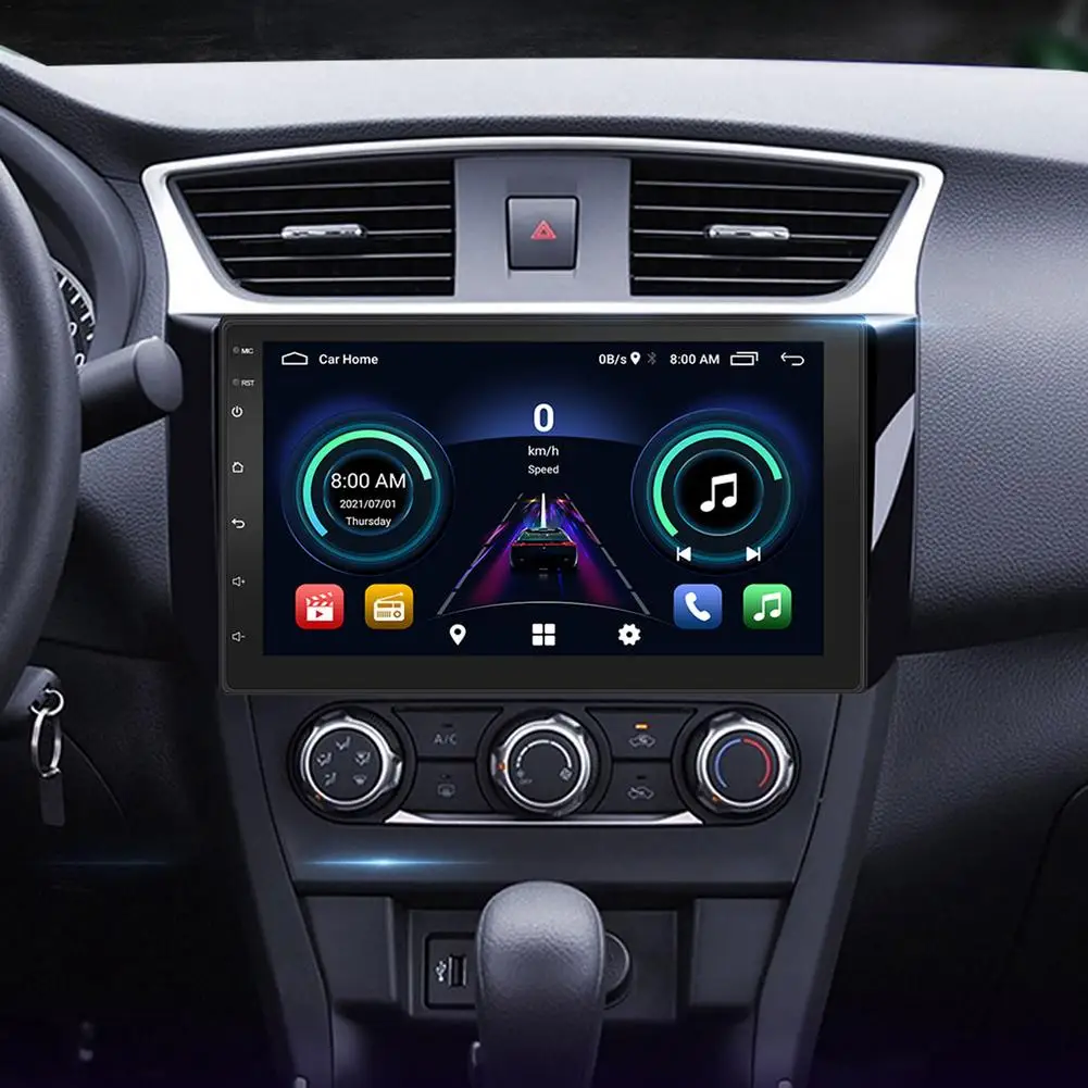 

Car MP5 Player Android 10.1 Supports Mirror Link GPS Navigation 2 DIN 7 Inch Touchable Screen Multimedia Player AM/FM Radio S