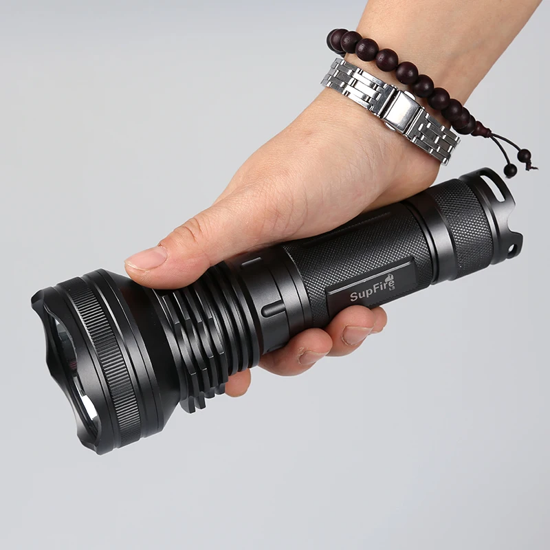 Оригинальный светодиодный фонарик SupFire L3 Cree XM L2 T6 тактический с 2 батареями 226500