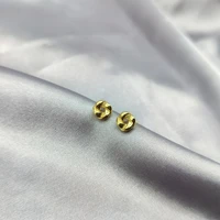 women stud earrings 925 silver needle gold color earings fashion piercing jewelry accessories 2021 for party wedding gifts