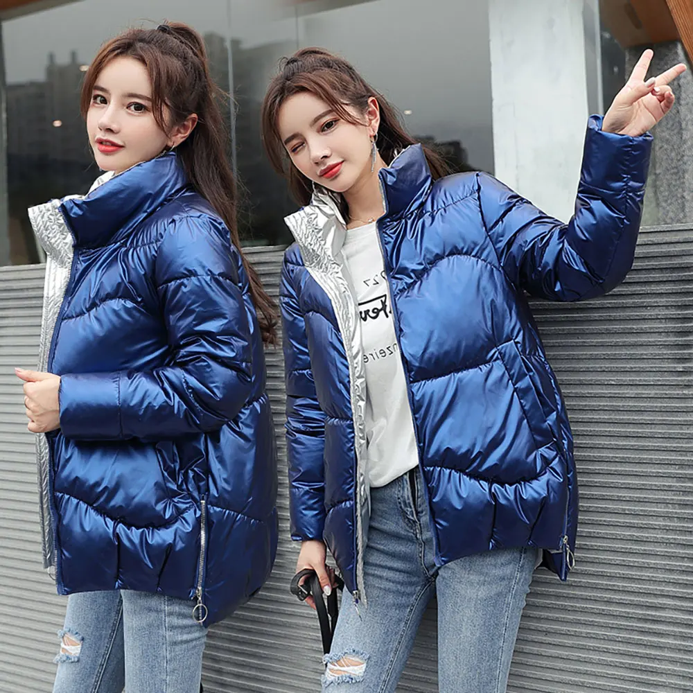 Vielleicht 2020 New Winter Parkas High Quality Stand Collar Coat Women Fashion Jacket Winter Warm Woman Clothing Casual Jacket