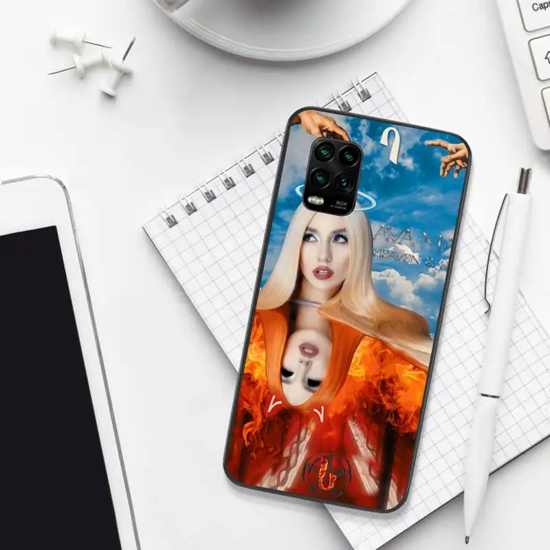 

Black Soft Silicone Ava Max Phone Case For Xiaomi 8 9 Se 10 10pro Note 2 3 10 MIX2 S MAX2 3 F1 5X