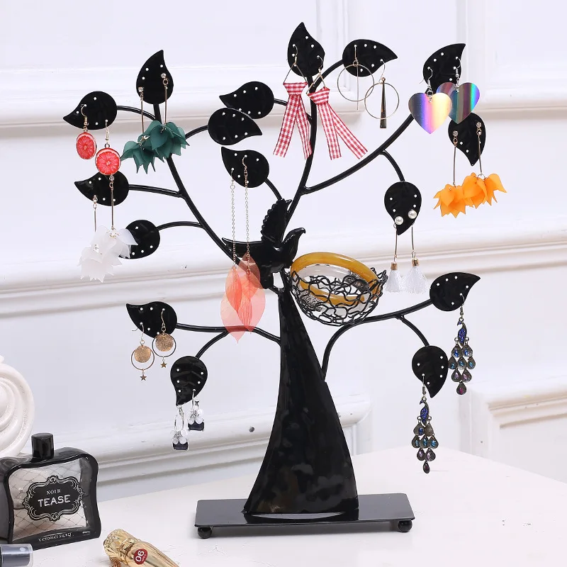 Women vogue Jewelry Necklace Bracelets Earrings Rings Deer Stand Display Organizer Holder Show Rack Showing Shelf 2019Hot Sale