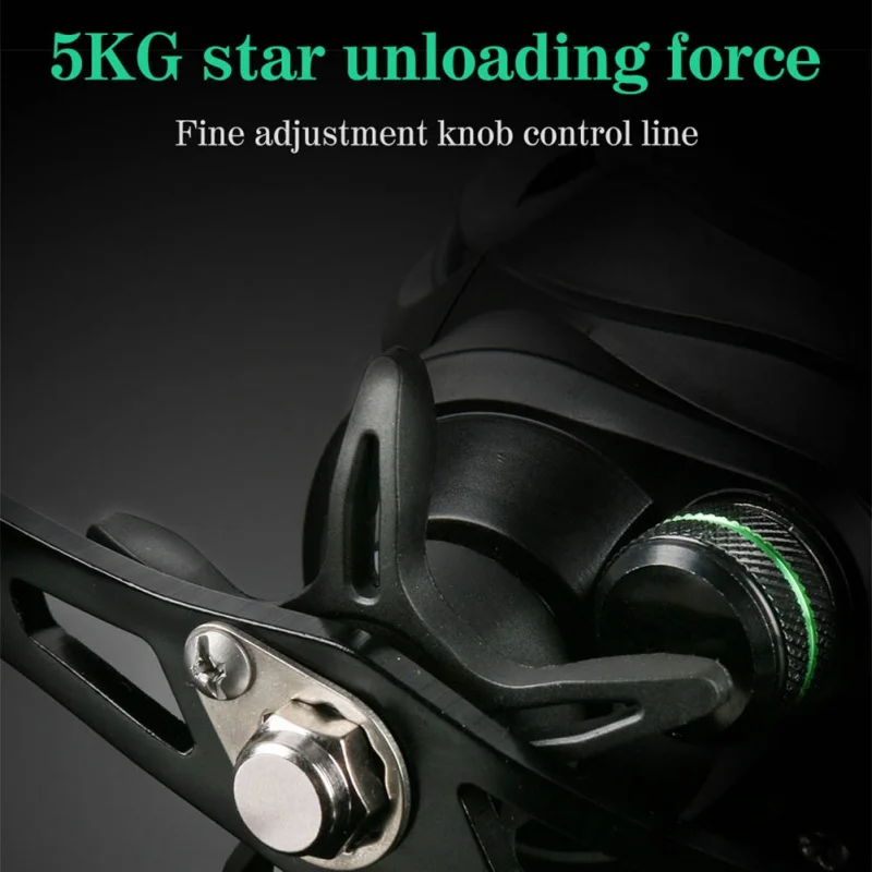 

High Speed Baitcasting Reel 18 Ball Bearings Fishing Gear Water Drop Wheel Left/ Right Hand Bait Casting Fishing Reel Lure Reel