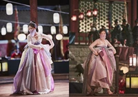 top sale women hanbok dress custom made korean traditional dance hanbok stage costumes hallowen cosplay gift
