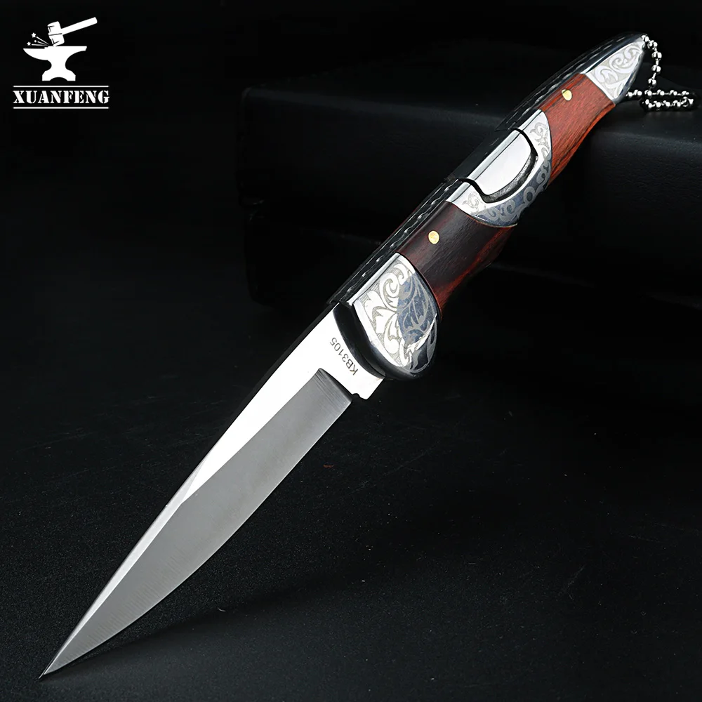 Складной нож портативный короткий высококачественный Военный уличный походный