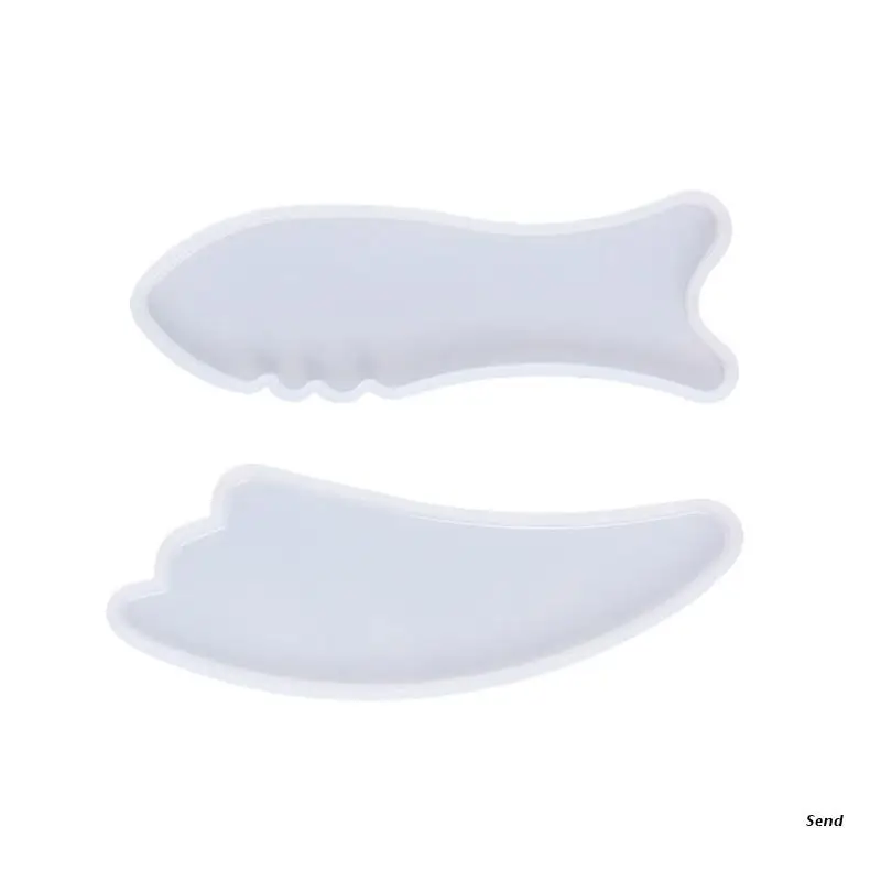 

Fish в форме костей Gua Sha Board эпоксидная смола, форма Body доска для массажа силиконовая форма «сделай сам» Crafts Jewelry Mold