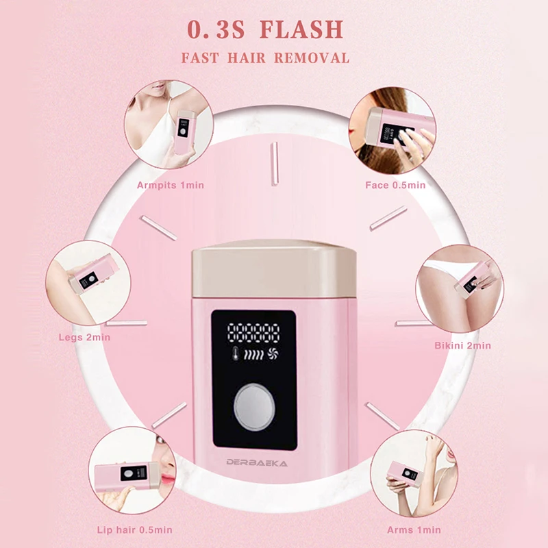 

home skin care beauty swimming leg armpit whole body hair thin bikini painless Remover laser effects IPL portable