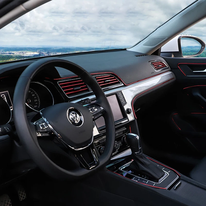 

Car interior line 3/5/10M car styling general accessories dashboard car door trim strip sealing line