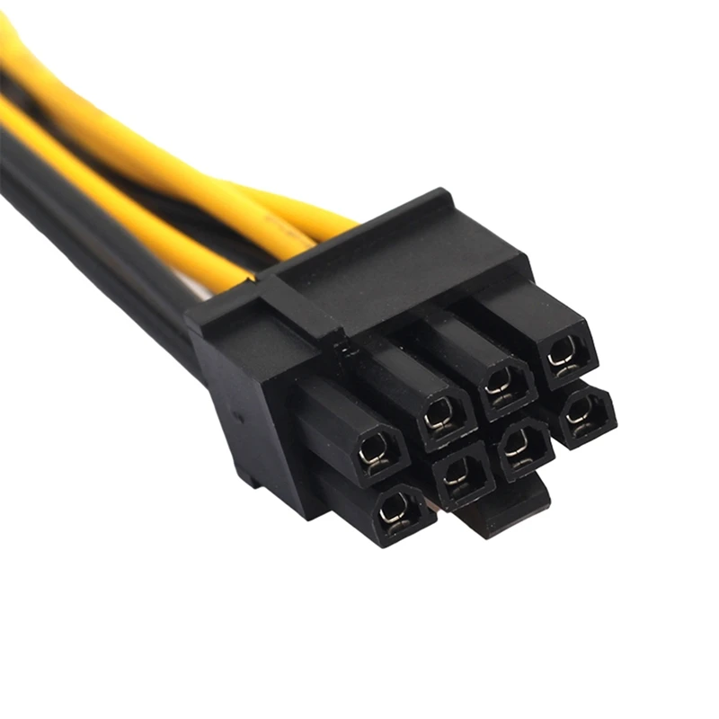 ЦП 8 контактная видеокарта с двумя PCI E PCIe контактный (6 + 2 контактный)
