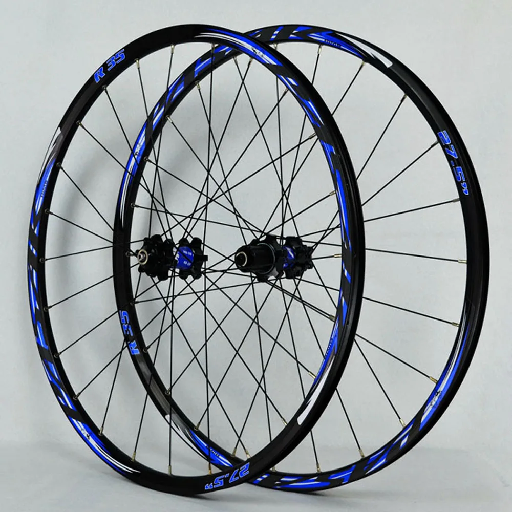Pasak Mtb Колесная 26 27 5 er Гладкий подшипник спереди 2 сзади 4 Alu диски 24 Отверстия