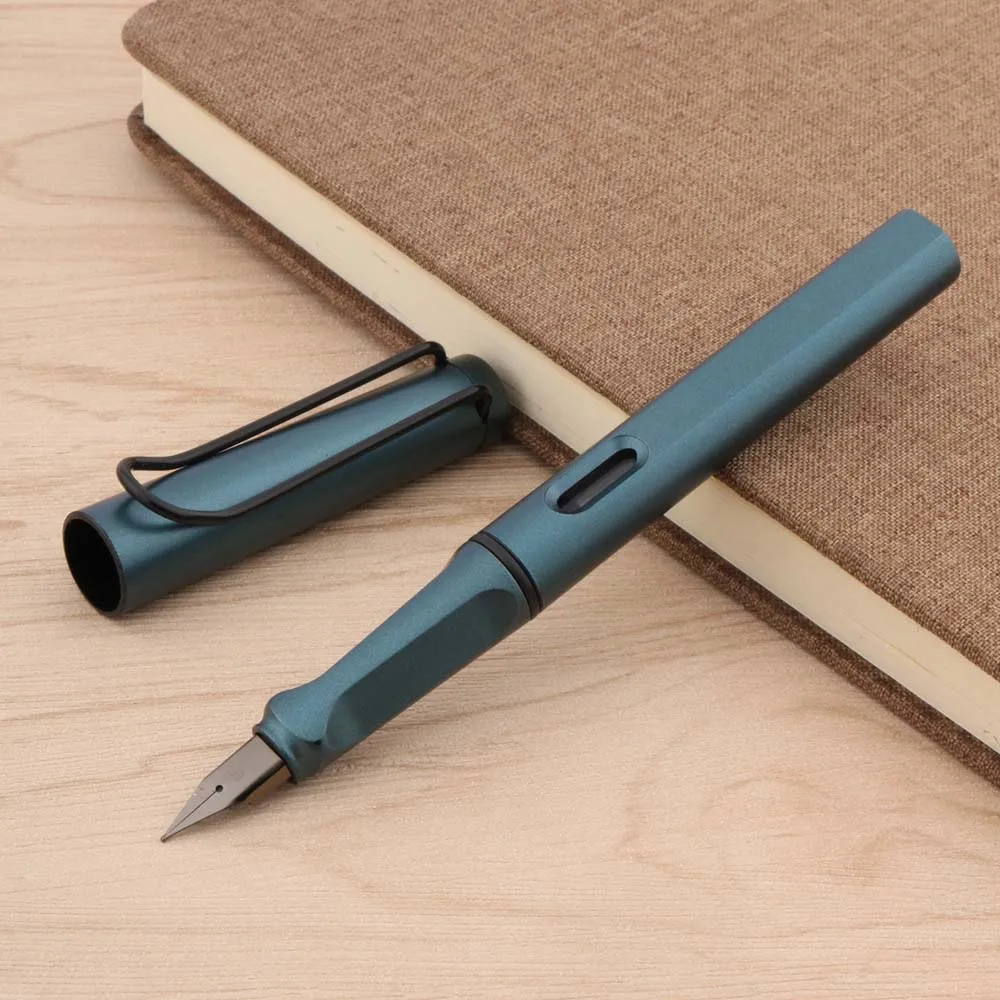 

Standard Classic Office Matte Black Green Gun Black Nib Gift Fountain Pen