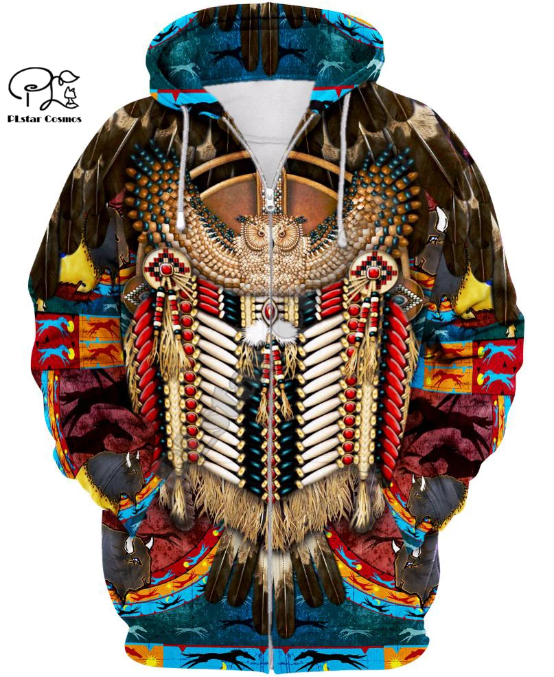 

Native Indian 3D Hoodies/sweatshirts Tee Men Women New Fashion Hooded winter Autumn Long Sleeve streetwear Pullover Style-1