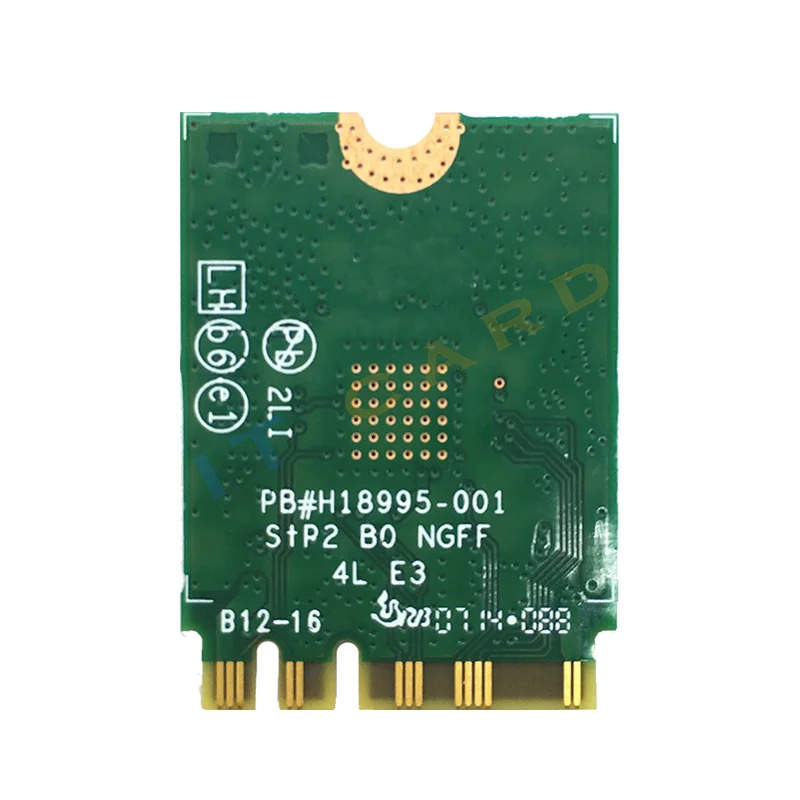 Двухдиапазонная 2 4G/5Ghz 802.11ac Intel Wireless AC 7265 7265NGW 867Mbps Wifi Карта BT 4 NGFF M.2 беспроводная