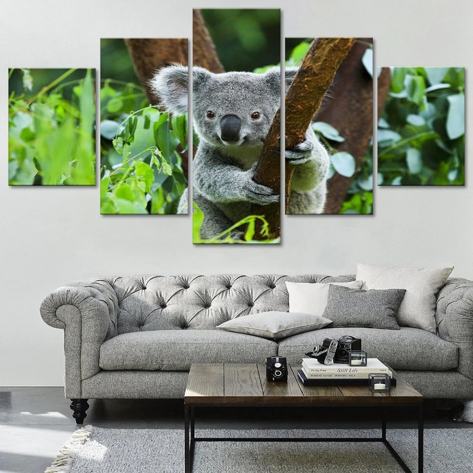 

Animal Koala Bamboo Full Round Drill Cross Tree Stitch Home Decor Diamond Picture Embroidery Painting Gift Handmade Wall Sticker