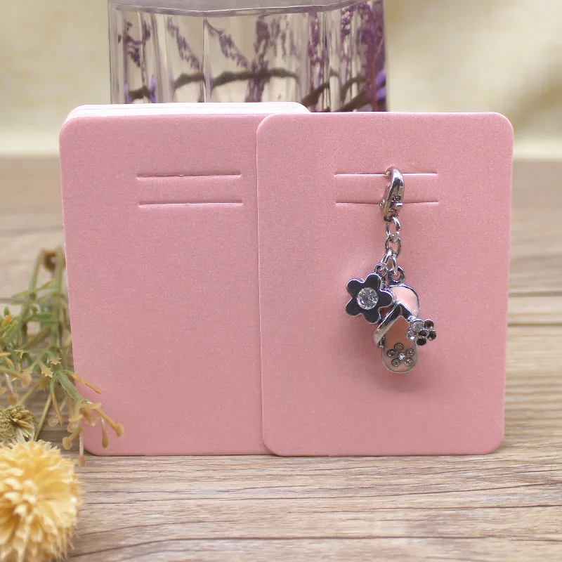 Zerong 50 Шт. 5x7 См Ювелирные Бирки Демонстрационные Карты Маленький Брелок Подвески