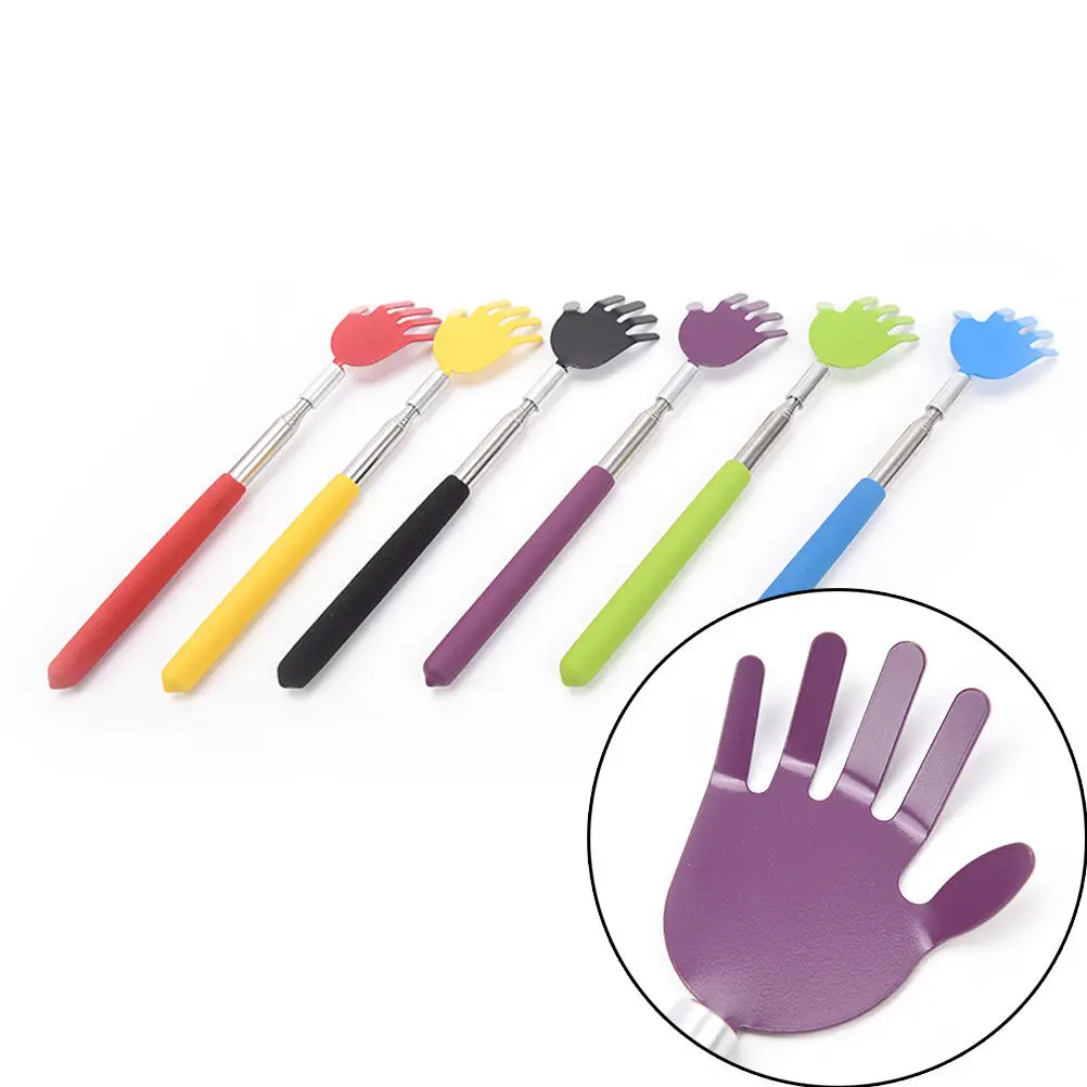 

2020 Hot! Convenient Claw Telescopic Ultimate Stainless Steel Back Scratcher extendible From 22.5cm-70cm